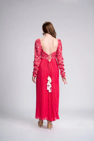 Party Tribe Embroidered Gown Party Tribe Embroidered Gown