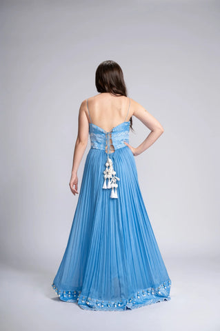 A Day In Mumbai Embroidered Gown A Day In Mumbai Embroidered Gown