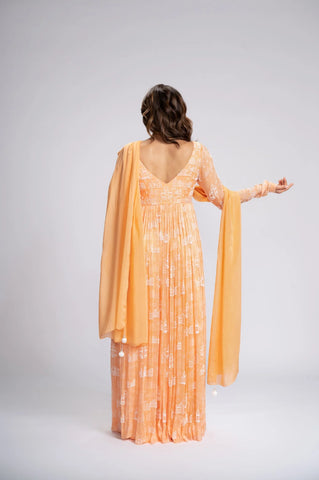 City Of Dreams Embroidered Anarkali Set City Of Dreams Embroidered Anarkali Set