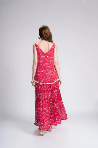 Party Tribe Embroidered Sharara Set Party Tribe Embroidered Sharara Set