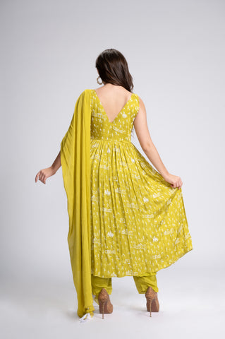 Out & About Embroidered Anarkali Set Out & About Embroidered Anarkali Set