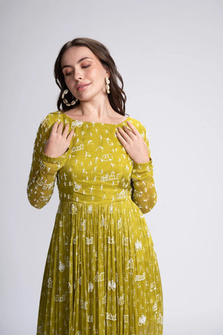 Out & About Embroidered Gown Out & About Embroidered Gown