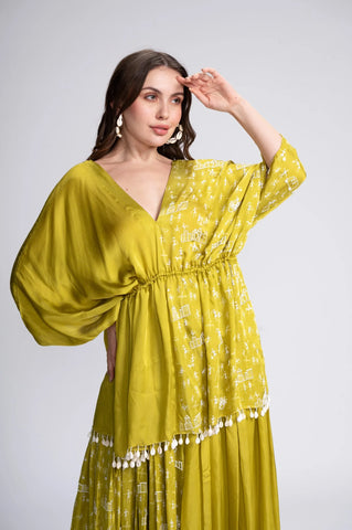 Out & About Embroidered Sharara Set Out & About Embroidered Sharara Set