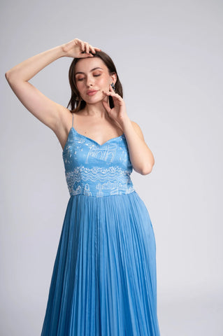A Day In Mumbai Embroidered Gown A Day In Mumbai Embroidered Gown
