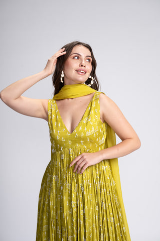 Out & About Embroidered Anarkali Set Out & About Embroidered Anarkali Set