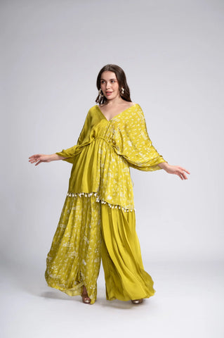 Out & About Embroidered Sharara Set Out & About Embroidered Sharara Set