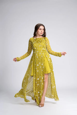 Out & About Embroidered Gown Out & About Embroidered Gown