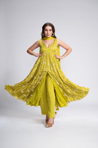 Out & About Embroidered Anarkali Set Out & About Embroidered Anarkali Set