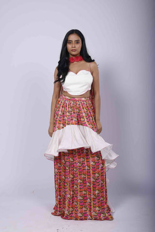 Phool Basket Lehenga Set
