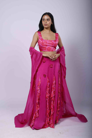 Kamal Kitsch Lehenga Set