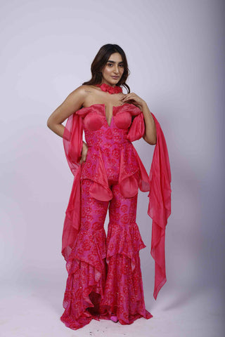 Kamal Kitsch Sharara Set