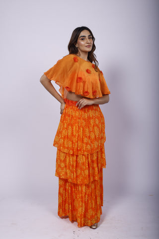 Genda Fool Lehenga Set