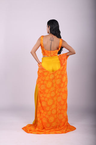 Genda Fool Sharara Set