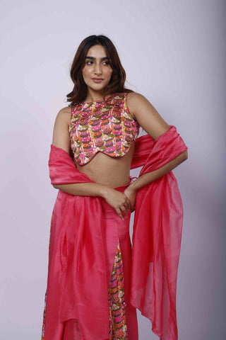 Phool Basket Lehenga Set