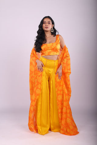 Genda Fool Sharara Set