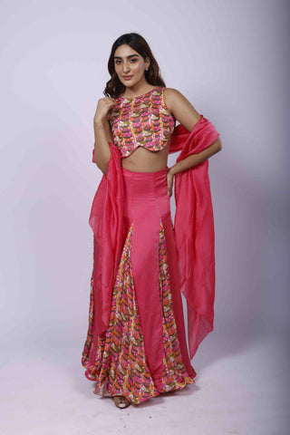 Phool Basket Lehenga Set
