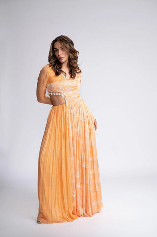 City Of Dreams Embroidered Gown